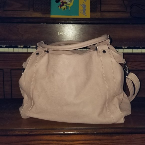 Steve Madden Large Hobo Bag in Dusty Pink - Picture 7 of 14